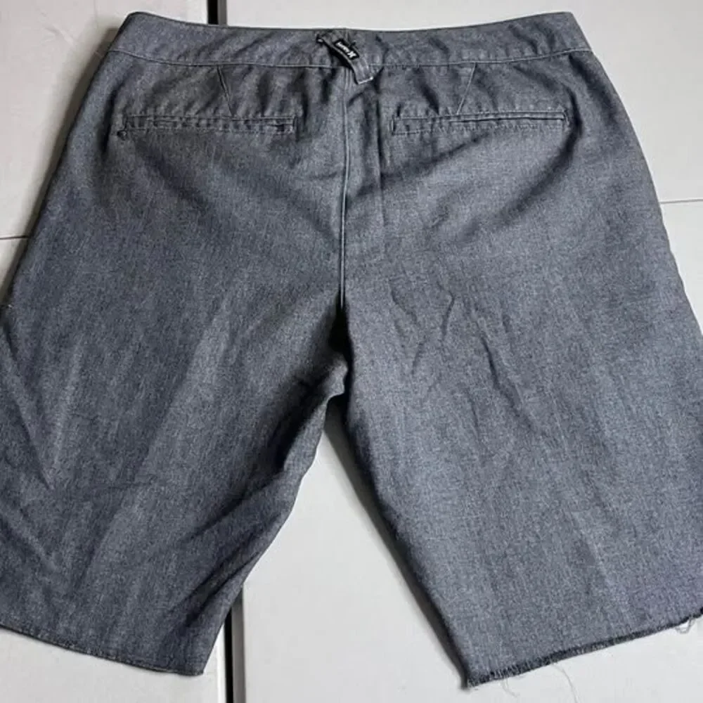 Hurley Grey Herringbone Shorts